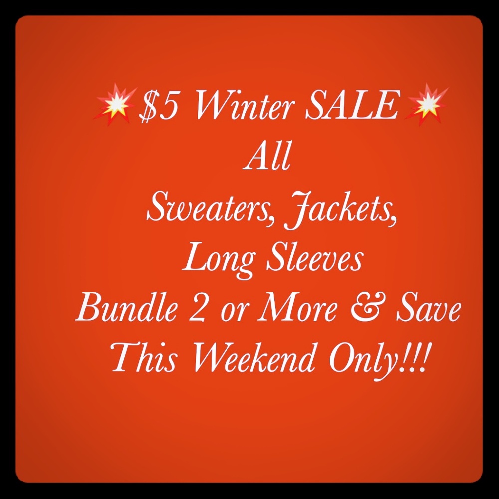 $5 Winter Blowout Sale
